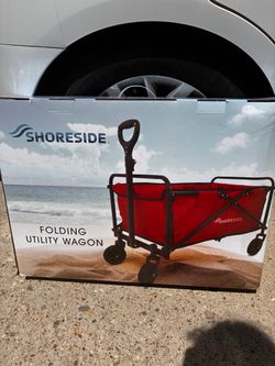 Shoreside Folding Utility Wagon