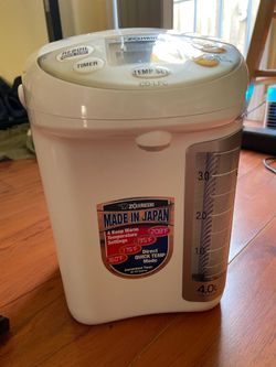 Zorojirushi water boiler