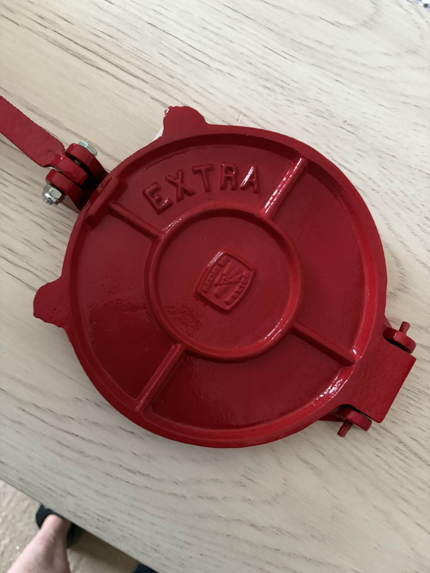 William Sonoma Cast Iron Tortilla Press
