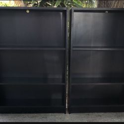 Brown Bookcases (2)