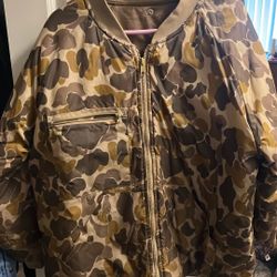 Cold Storage Camouflage Large Jacket 