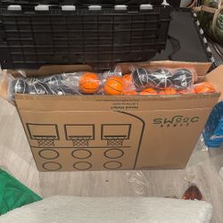 basketball tic tac to game