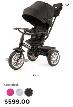Bentley Kids Tricycle Stroller in Black