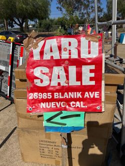 Yard sale
