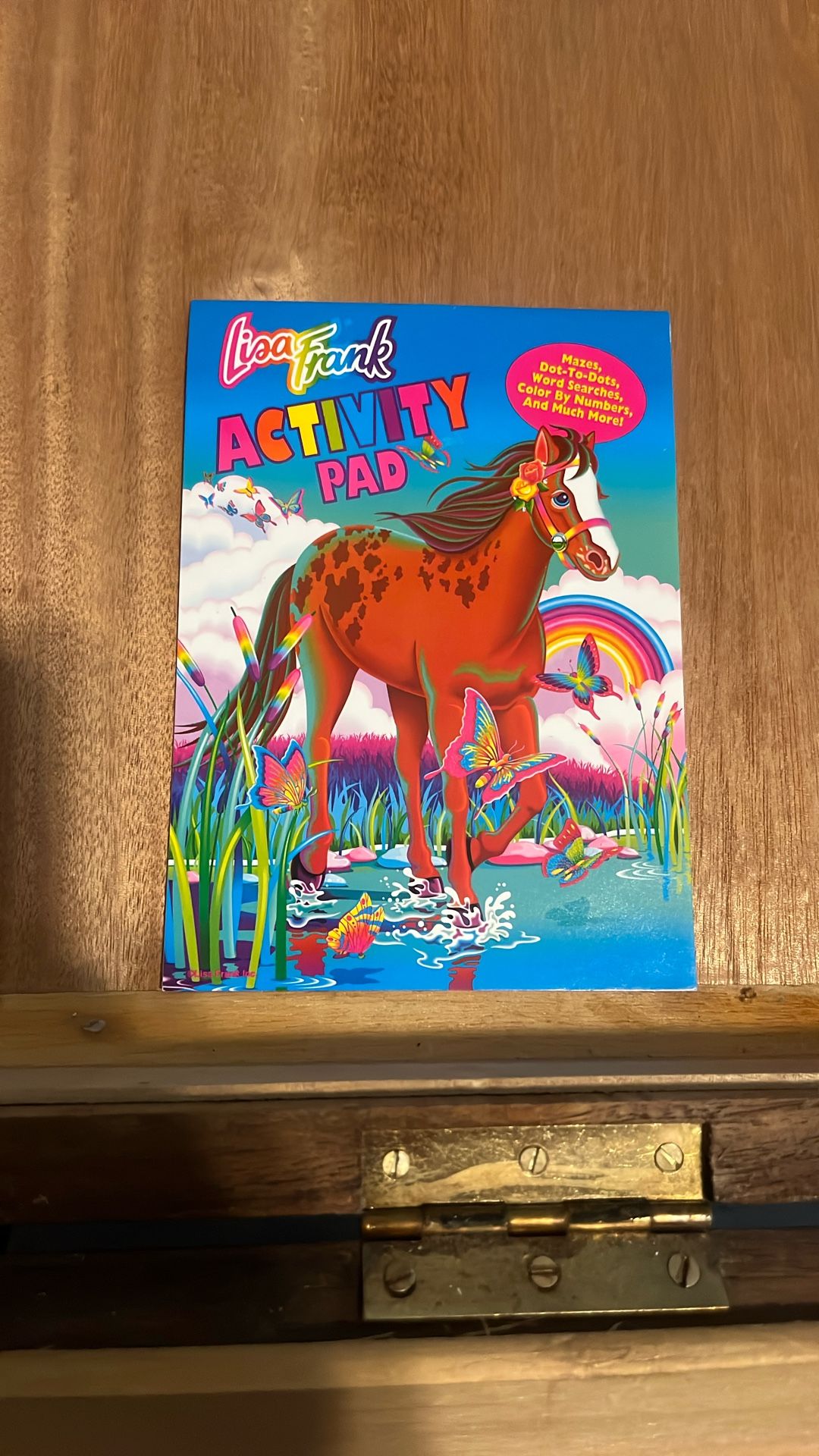 Lisa Frank Horse Activity Pad