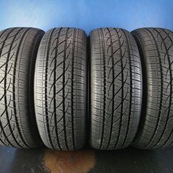235 55 20 SET(4) (S79) FIRESTONE DESTINATION LE3    95% TREAD 