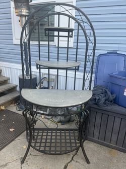 Flower Stand, Bankers Rack, Multi Purpose Stand