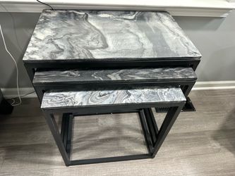 Nesting side tables