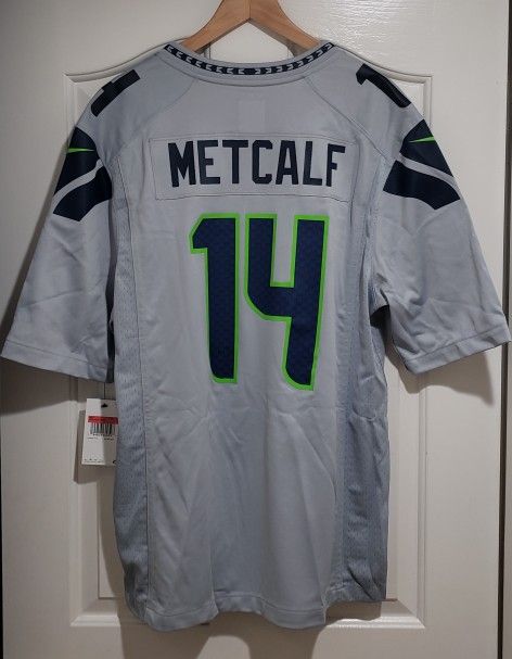 Grey dk metcalf jersey 2025