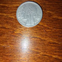 French République Française Coin 1943