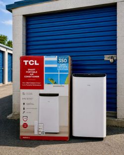 New! TCL 8,000 BTU Smart Portable Air Conditioner & Dehumidifier
