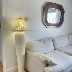 Ceramic Vintage Beige Lamp