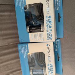 1x HydroBlu Versa Flow Inline Water Filters - BRAND NEW - $38 OBO (Greer PPU / Ship) 