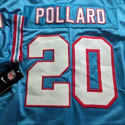 Tony Pollard Oilers/Titans Jersey XL
