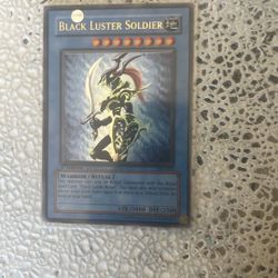 Black Black Luster Soldier