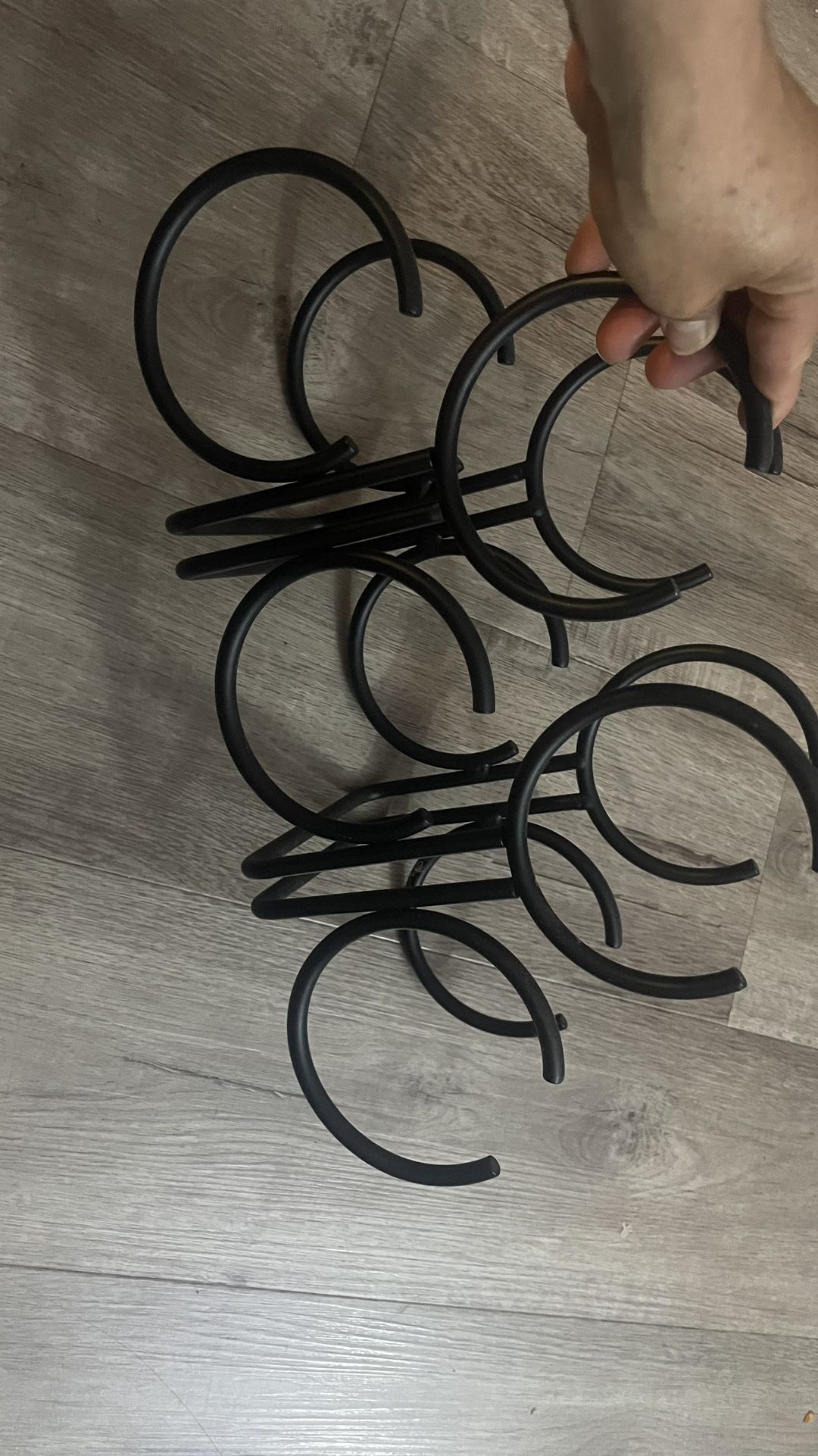 Iron Wine Rack