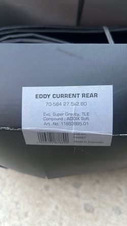Eddy current tire for mtb  schwalbe