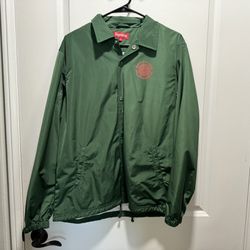 18SS supreme spitfire coach jacket green