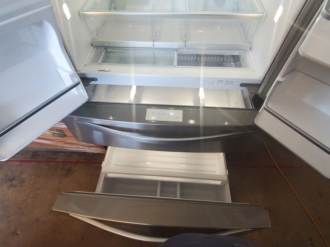 Whirlpool Gold Series Stainless Steel 4 Door Refrigerator In Great