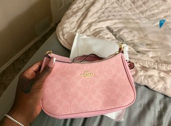 Pink coach bag