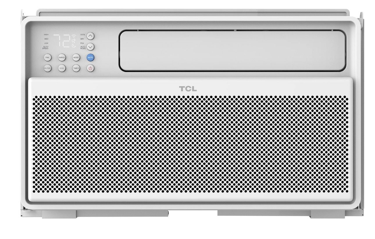 TCL 8,000 BTU 350 sq. ft. Smart Inverter Window AC, White