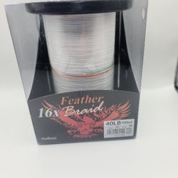 Phenix 16 Strand Hollow Core Braid 40lb 700yds 