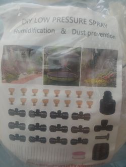 DIY Low Pressure Misting Spray Kit
