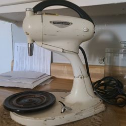 Antique food mixer