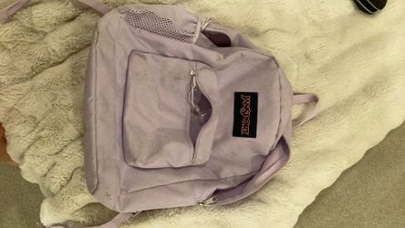 Light Purple Jansport Backpack