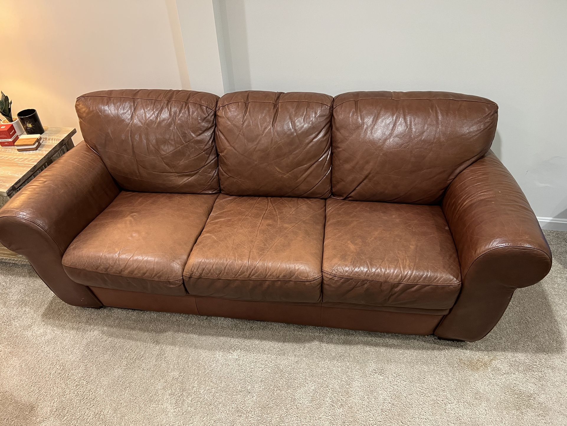 Leather Couch