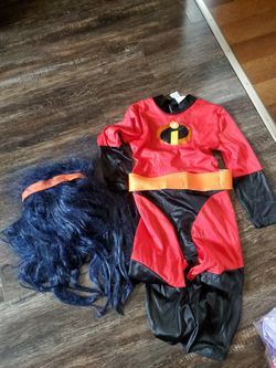 Incredibles 2 Voilet Costume W/ Wig