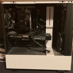 Gaming Pc Nzxt case, intel core I-5 10400f, 512 Gb ssd, 32 Gb ddr4 vengeance lpx ram, nvidia GeForce rtx 3060.