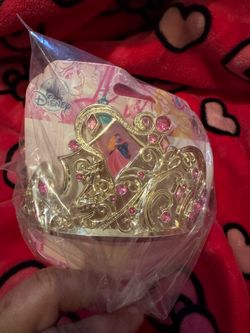 Disney Princess Sleepy Beauty Gold Tiara Crown