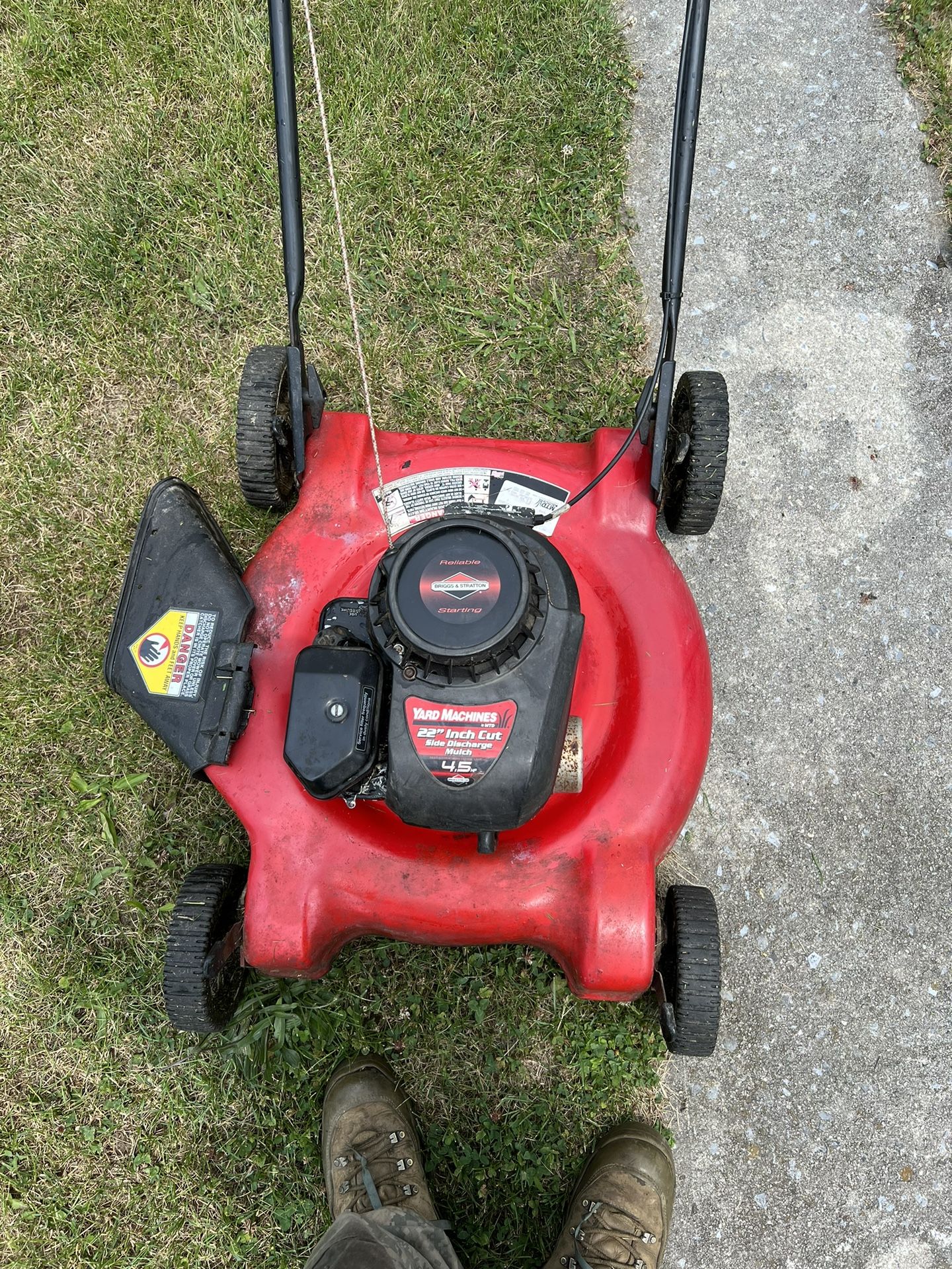 Yard Machine (MTD) 22inch Push Mower