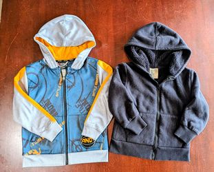 Toddler Boy Zip-Up Hoodie Jackets Size 4/5 - Everett, WA