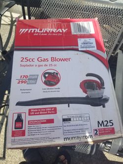 Portable gaz blower brand new never used.