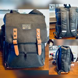HFSX 17” Backpack Laptop Carry-On Travel & College Snap On-Multi Compartment & Zippered Pocket