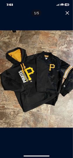 Pirates Starter jacket with hoodie size M men