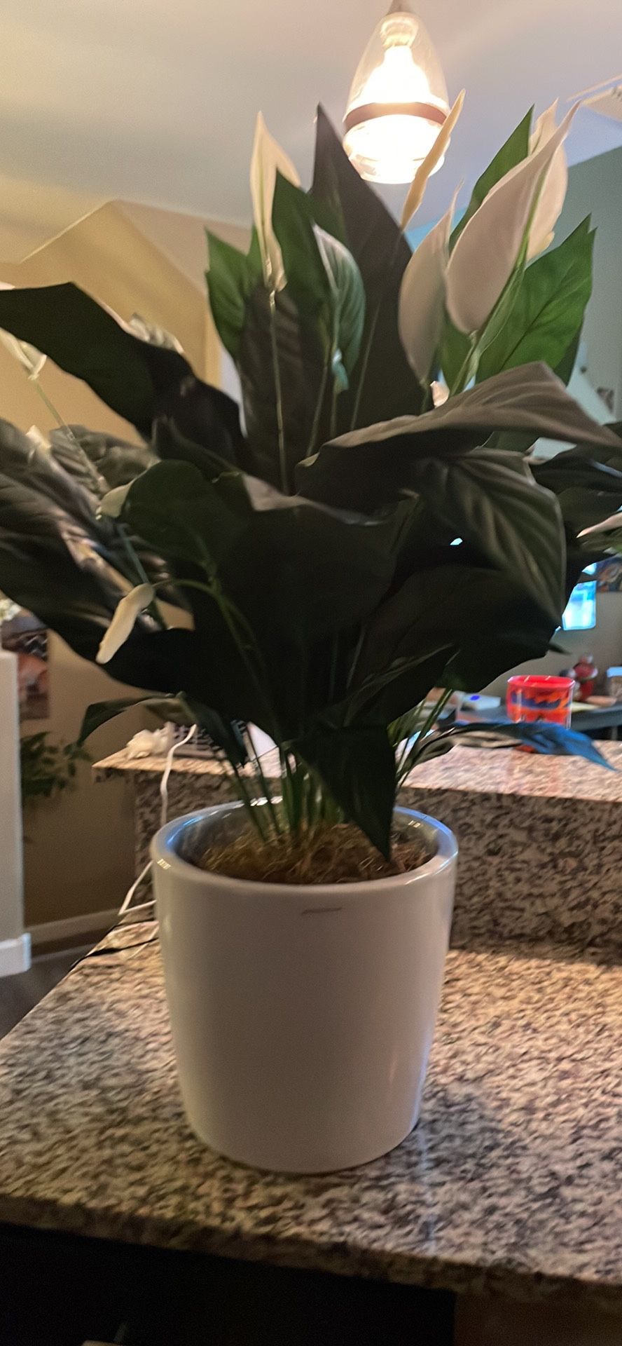 Large Artificial Lily Plant