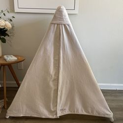 Lalo Canvas Play Tent For Kids - White Canvas