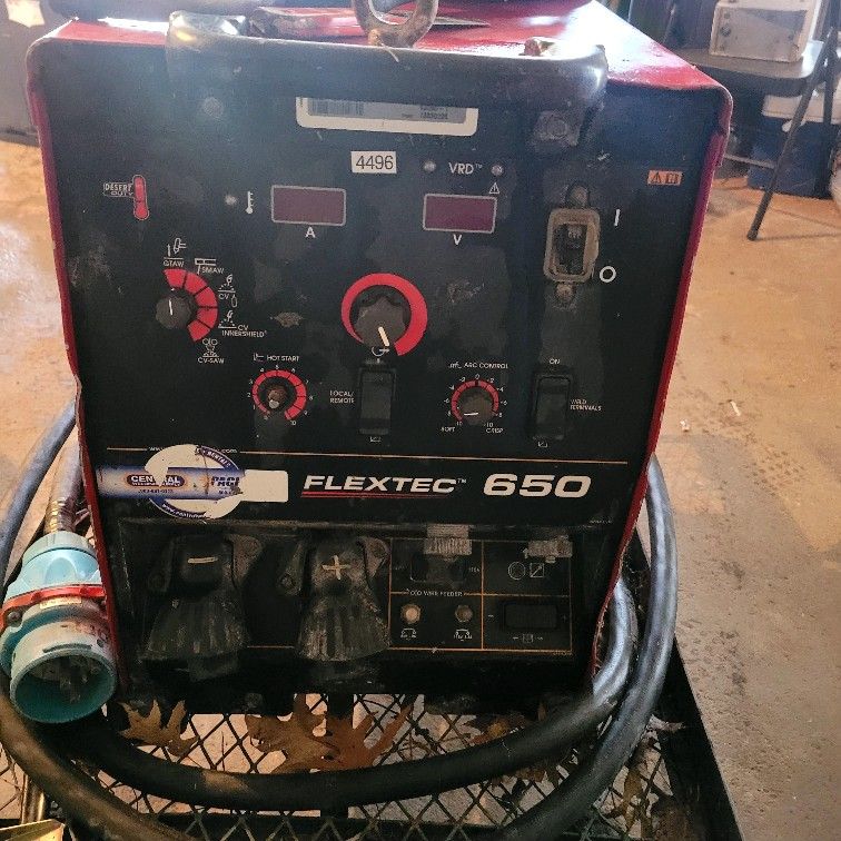 Lincoln Electric Fluxcored Flextec 650X 3 Phase MultiProcess