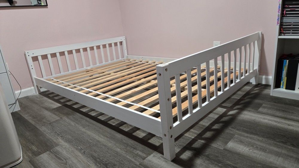Wooden Full Size Bed Frame