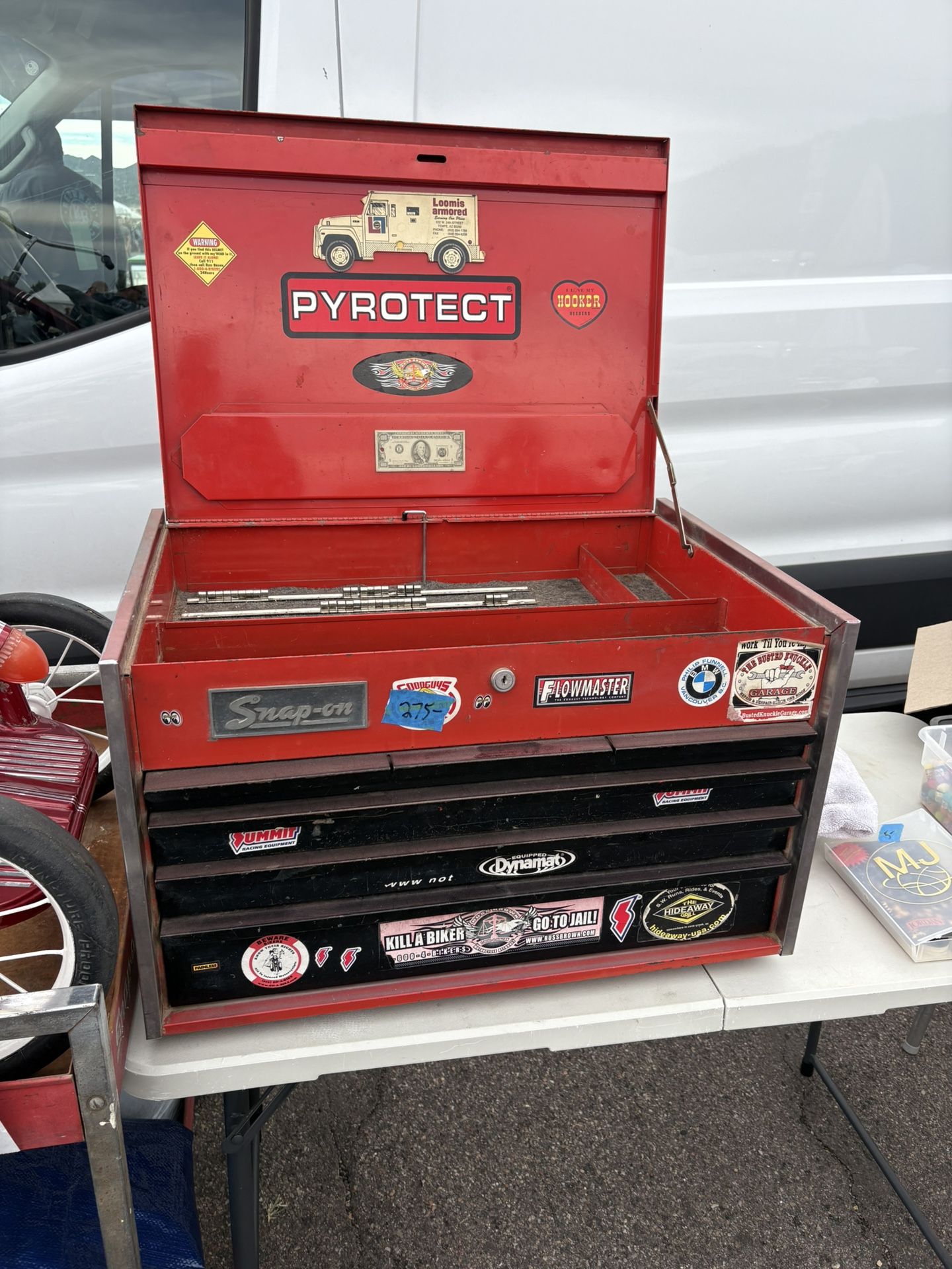Snap on toolbox