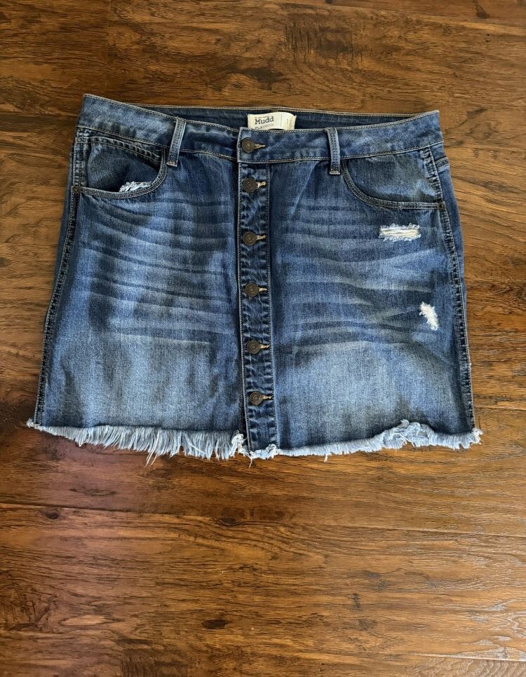 MUDD Jean Skirt