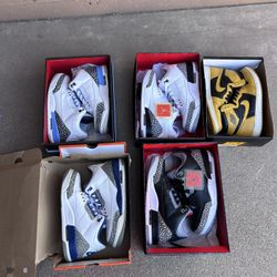Men’s Jordan’s Sizes 9-9.5