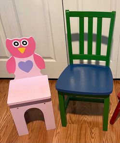 Wooden Kids Chairs