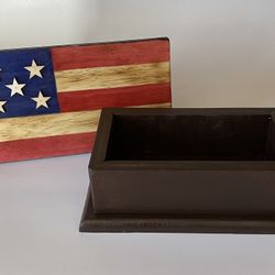 Patriotic Wooden Box