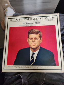 JFK Memorial Album Vinyl Record