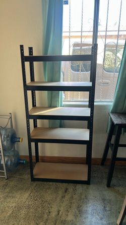 5-Tier Metal Storage Shelving Unit 5’x 27”x 12”