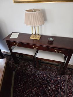 Nice wood credenza